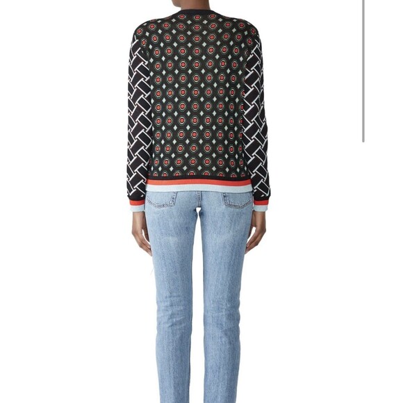 Diane Von Furstenberg Hari Knit Pullover Size M - Picture 3 of 12